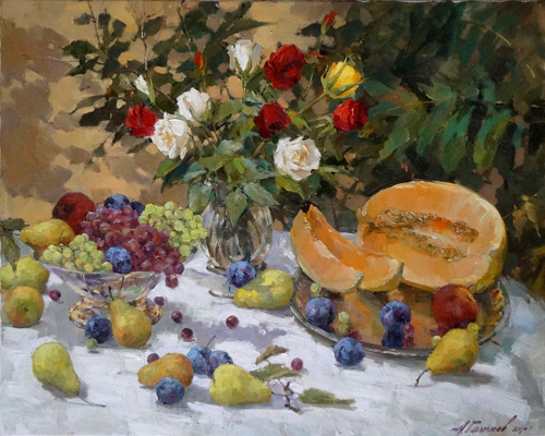 Painting Azat Galimov. The joy of summer -2.