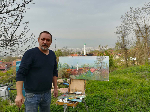  Ildar Ahmetvaliev. Plein air in Turkey 2018. Cumalikizik.