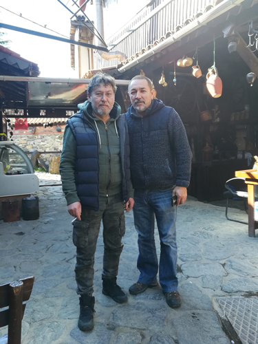 Azat Galimov and Ildar Ahmetvaliev. Plein air in Turkey 2018. Cumalikizik.