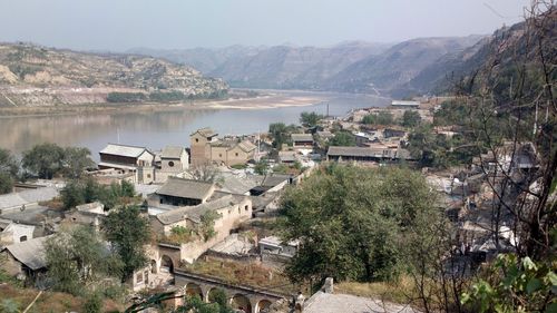 Chico. View of the Yellow River (Huang he).