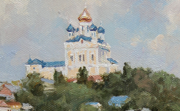  Fragment of painting by Azat Galimov 