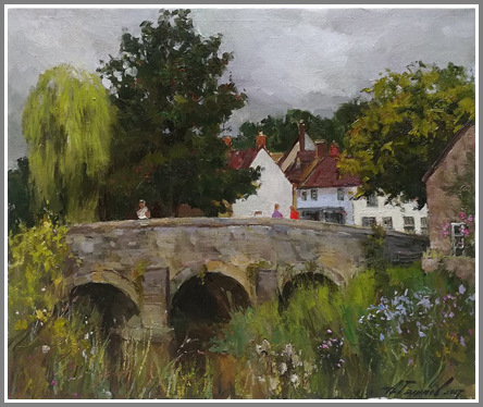 Paintings by  Azat Galimov. England