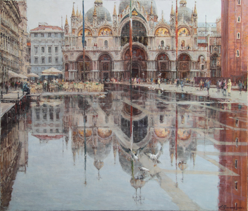  Painting   by Azat Galimov.Dreams of Venice.