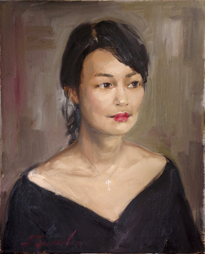 Portrait Schao Dean by Azat Galimov.