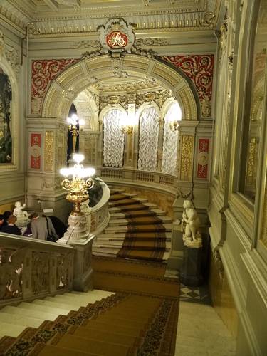 Photo. Palace of Grand Duke Vladimir Alexandrovich.
The Grand staircase.