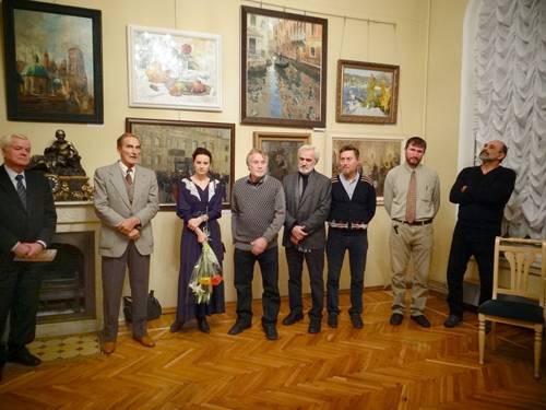 Photo. Oleg Polyakov, Alexandra Yagodkina, Annenkov Anatoly Anatoly Lukash, Azat Galimov, Ivan Sergei Vityuk and Sergei Oussik.