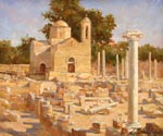 Sale of paintings Azat Galimov. Cyprus.