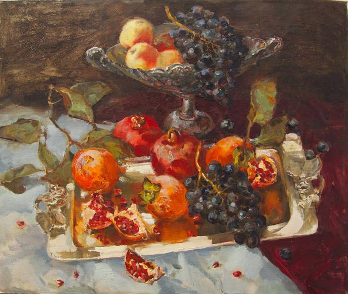 Sale of paintings Azat Galimov. Flowers and still life