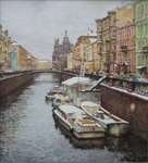 Sale of paintings by Azat Galimov. St. Petersburg