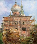 Sale of paintings Azat Galimov. Russian landscape