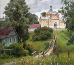 Sale of paintings Azat Galimov. Russian landscape