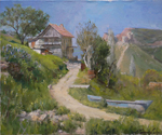  Sale of paintings Azat Galimov. Russian landscape