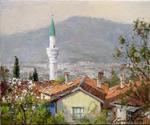 Продажа живописных работ Азата Галимова. Турция.