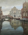 Продажа живописных работ Азата Галимова. Картины. Венеция.