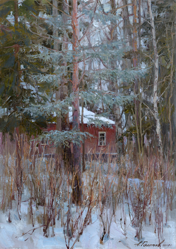 Painting Galimov Azat. Forest fairy tale. 