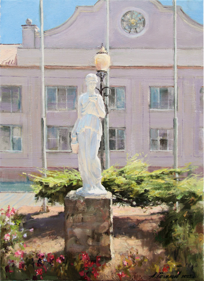 Painting by Azat Galimov.Hebe. Phanagoria.